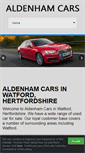 Mobile Screenshot of aldenhamcars.co.uk